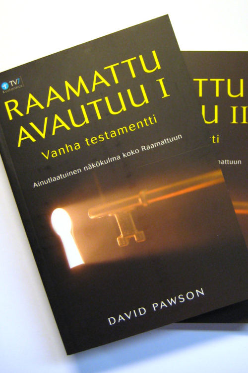 David Pawsonin kirja: Raamattu avautuu I, Vanha testamentti, Ainutlaatuinen näkökulma koko Raamattuun.