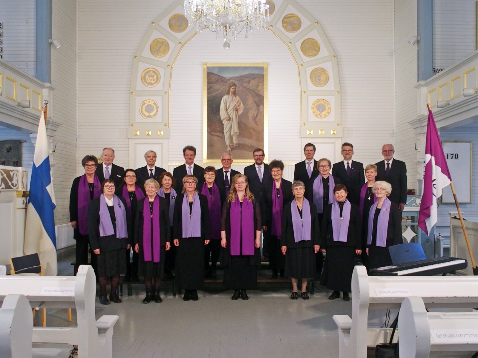 Vilppulan Kirkkokuoron 110v Juhlakonsertti 24.9.2022 Vilppulan kirkossa yhdessä Mäntän Kirkkokuoron kanssa.