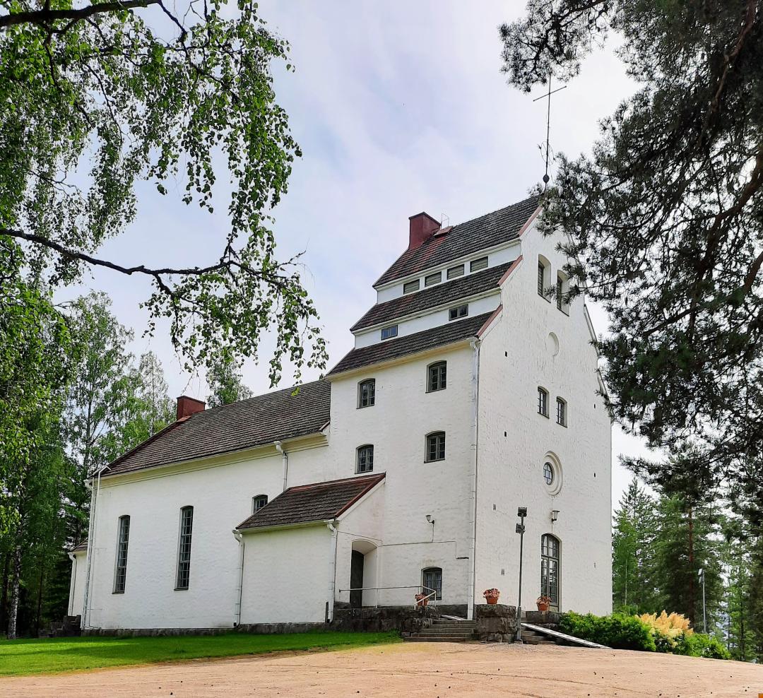 Pohjaslahden kirkon ulkokuva
