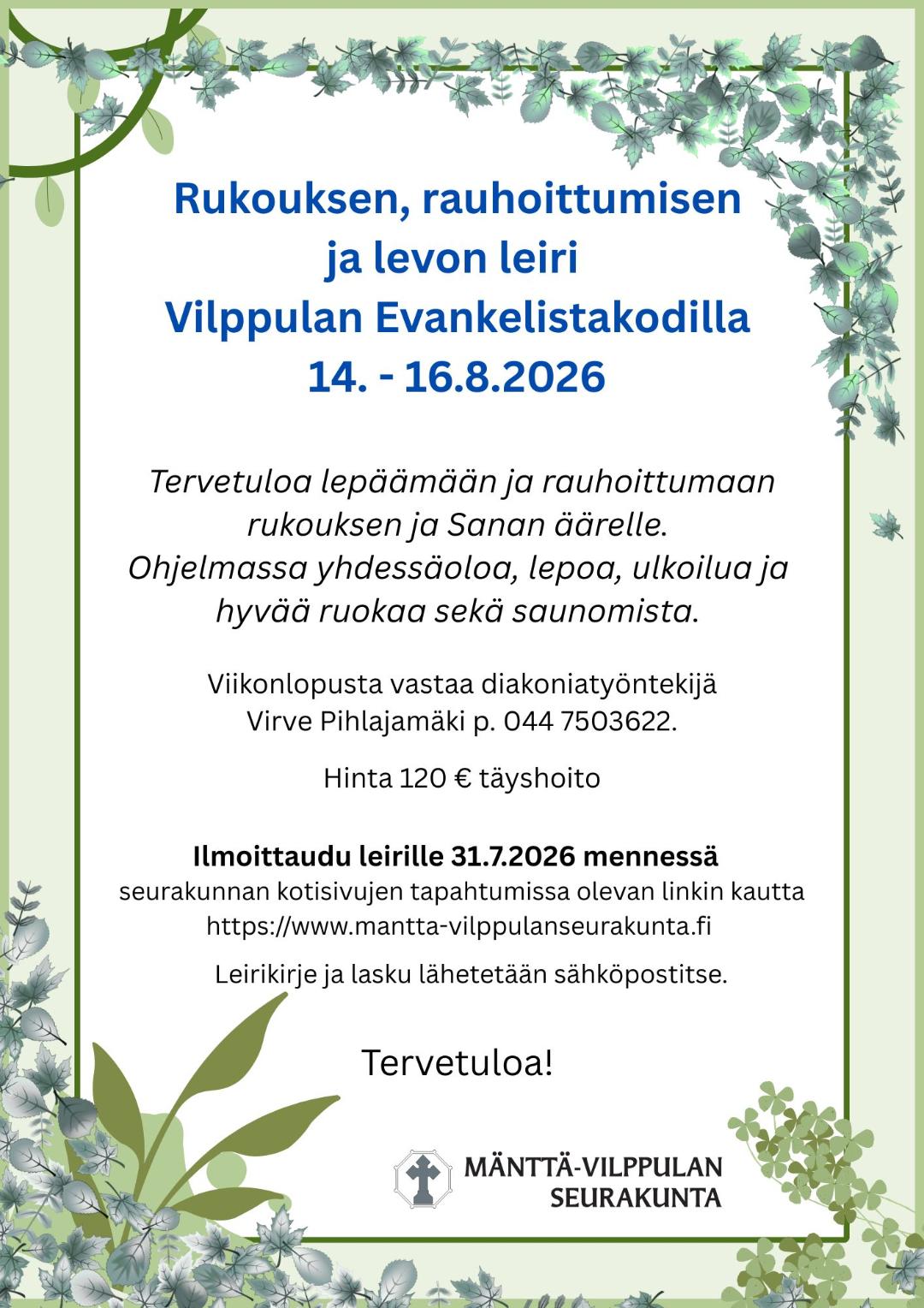 Linkki tapahtuman tarkempiin tietoihin.